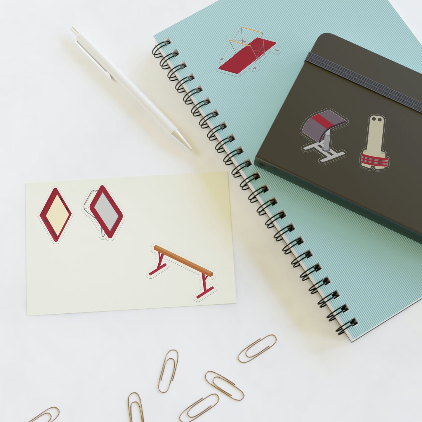 Women's Gymnastics Stickers