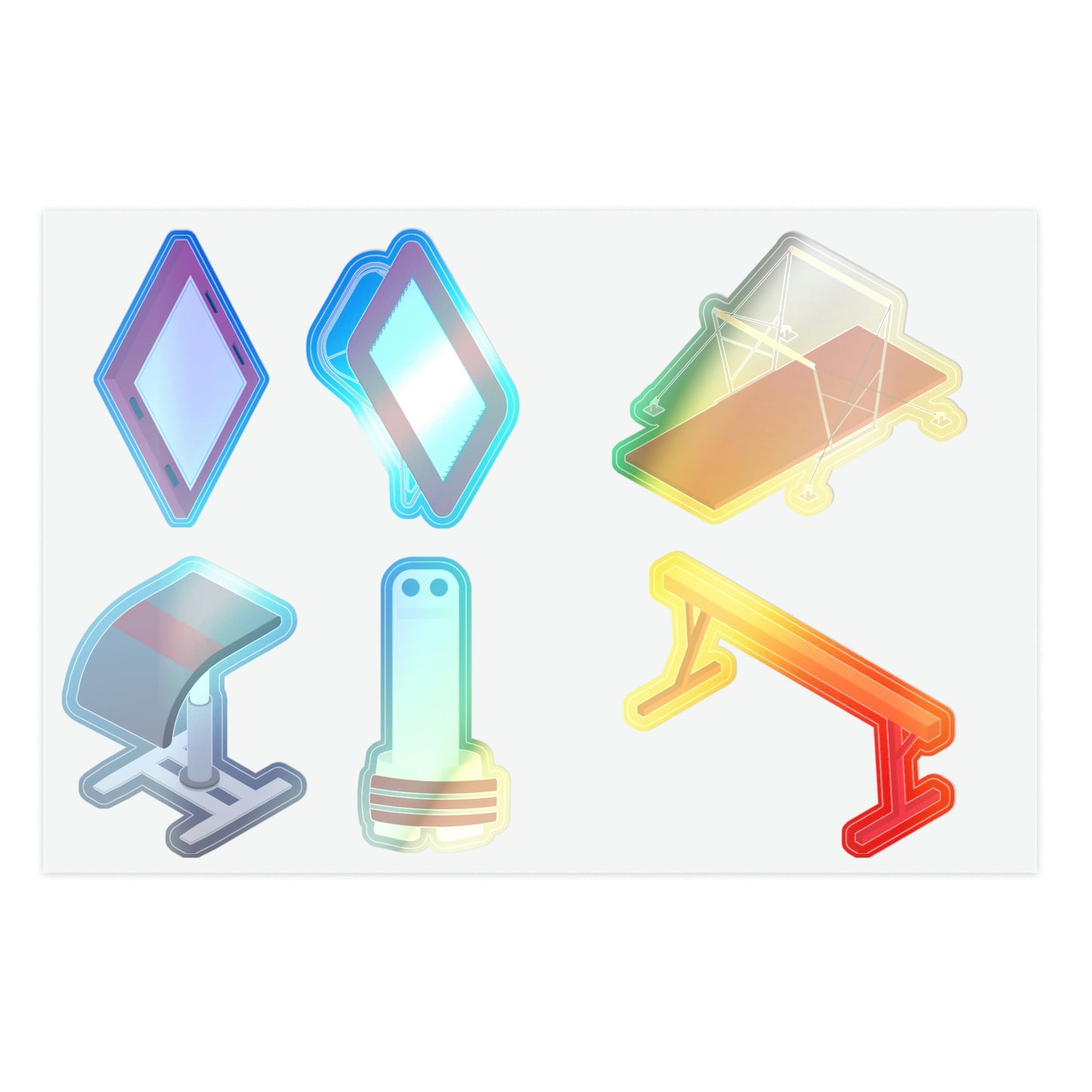 Women's Gymnastics Stickers